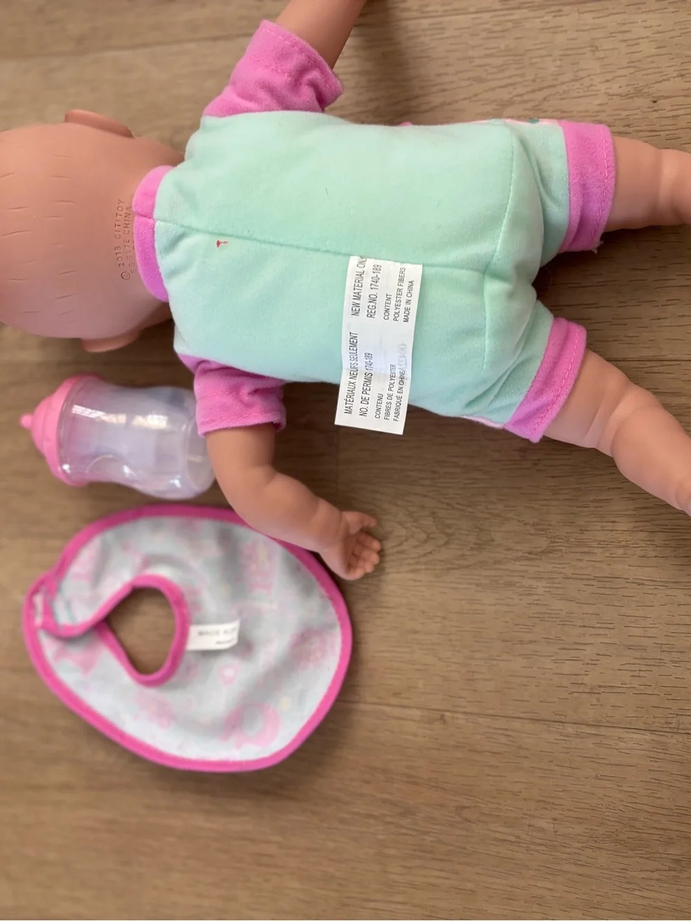 Like new baby doll plush